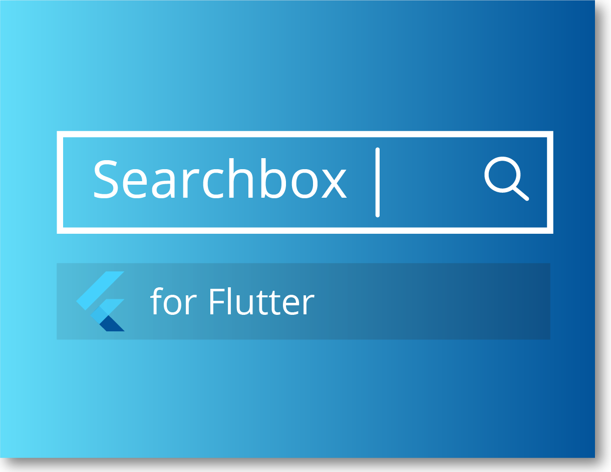 Flutter Searchbox
